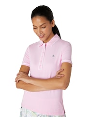 Original Penguin Golf Pink Short Sleeve Polo Shirt - Image 1 of 5
