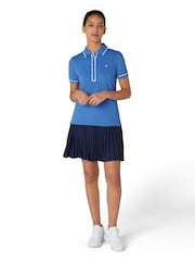Original Penguin Golf Blue Short Sleeve Polo Shirt - Image 3 of 5