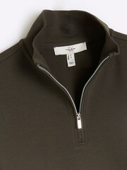 River Island スリムフィット スマート ファンネルネック コットン 100% スウェットシャツ - 画像 4 / 4
