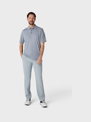 Callaway Apparel Blue Tee All Over Print Polo Shirt - Image 3 of 7