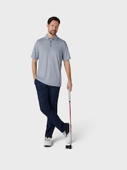Callaway Apparel Blue Tee All Over Print Polo Shirt - Image 4 of 7
