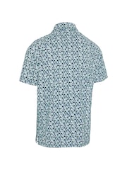 Callaway Apparel Poloshirt mit abstraktem Geo-Print, Blau - Bild 5 von 5