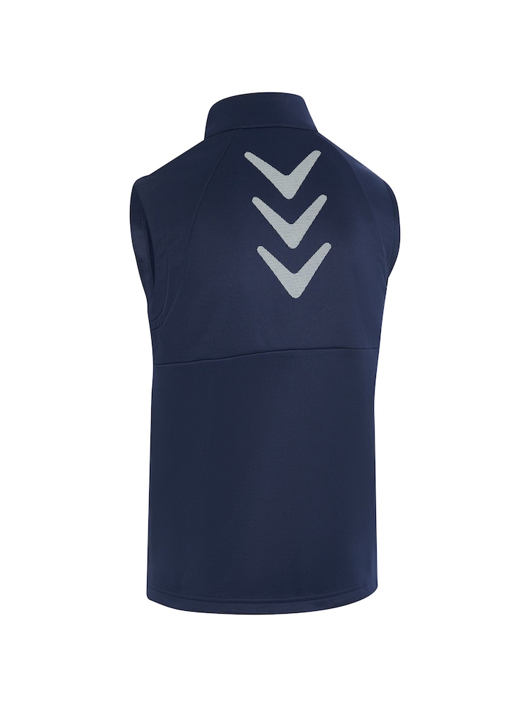 Callaway Apparel Blue Full Zip Vest - Image 5 of 5