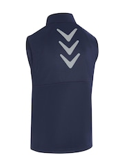 camiseta sin mangas azul con cremallera completa de Callaway Apparel - Imagen 6 de 6