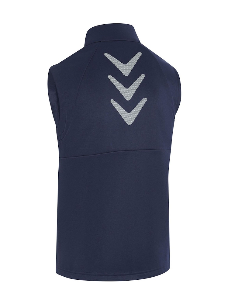 Callaway Apparel Blue Full Zip Vest - Image 6 of 6 Callaway Apparel Blue Full Zip Vest - Image 6 of 6