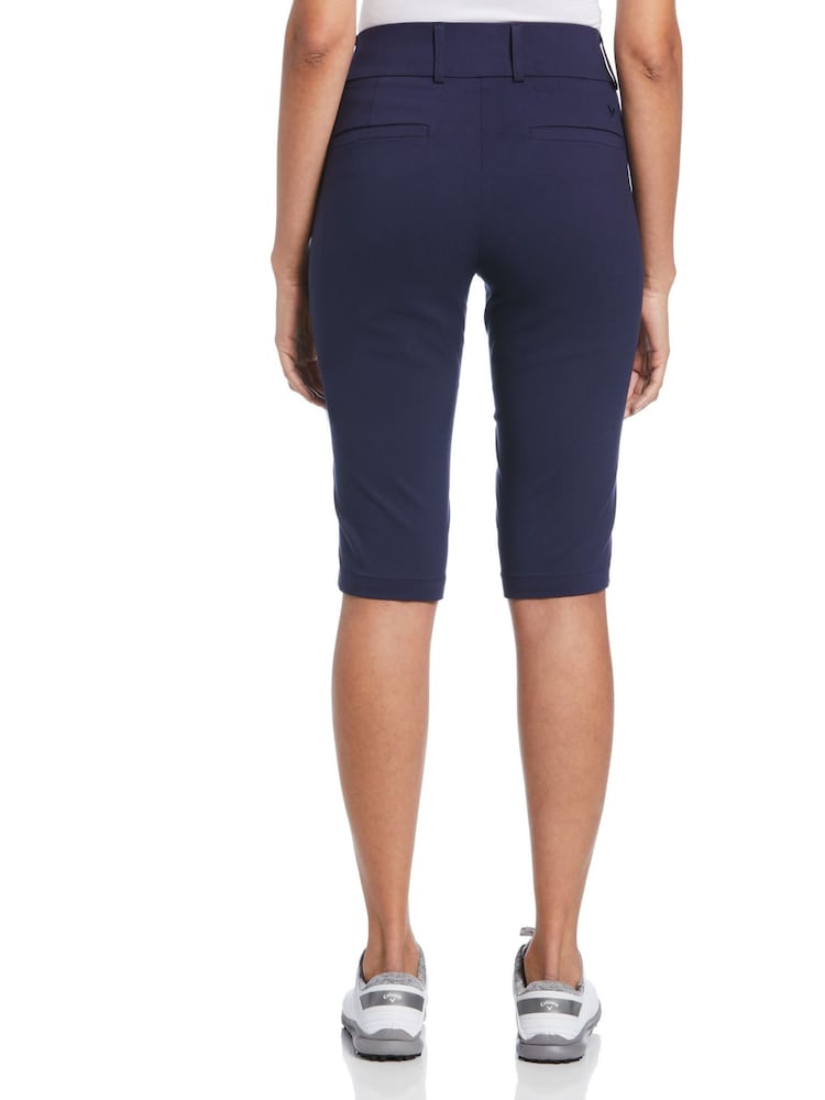 Callaway Apparel Blue 15" Pull On City Shorts - Image 2 of 4