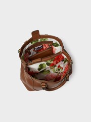 Osprey London The Oxford Leather Brown Hobo Bag - Image 4 of 6
