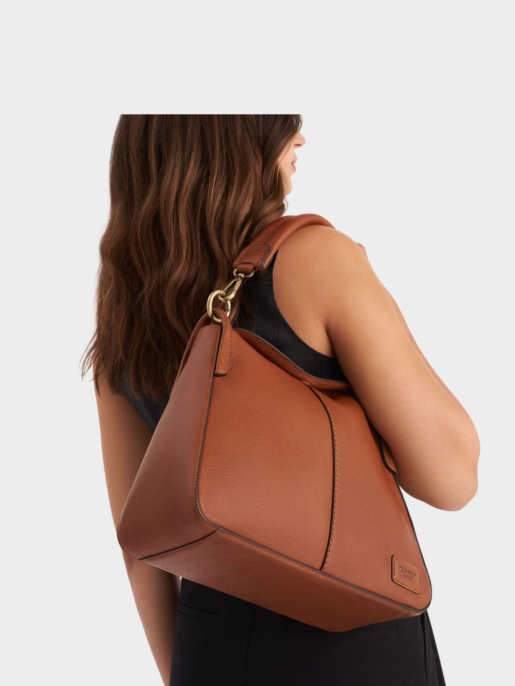Buy Osprey London Brown Medium The Oxford Shoulder Bag from Next USA