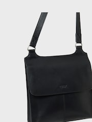 Osprey London Large The Narissa Leather Black Crossbody Bag - Image 2 of 6