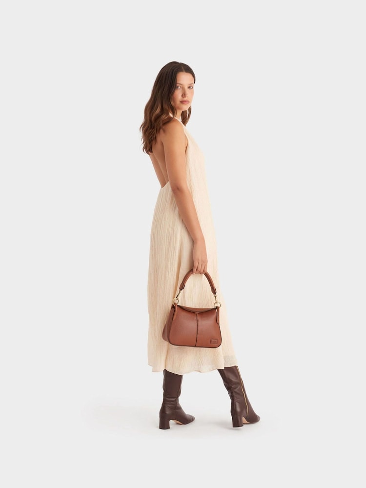 Osprey London Small The Oxford Leather Black Shoulder Bag - Image 7 of 7