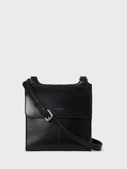 Osprey London The Narissa Leather Black Cross-Body Bag - Image 1 of 6
