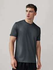 Ardoise/bleu sarcelle/gris - Lot de 3 t-shirts texturés Active Gym and Training - Image 6 de 15