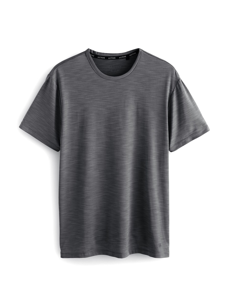 Vert kaki/Gris ardoise/Noir - Active Gym Training T-Shirt - Image 11 of 15