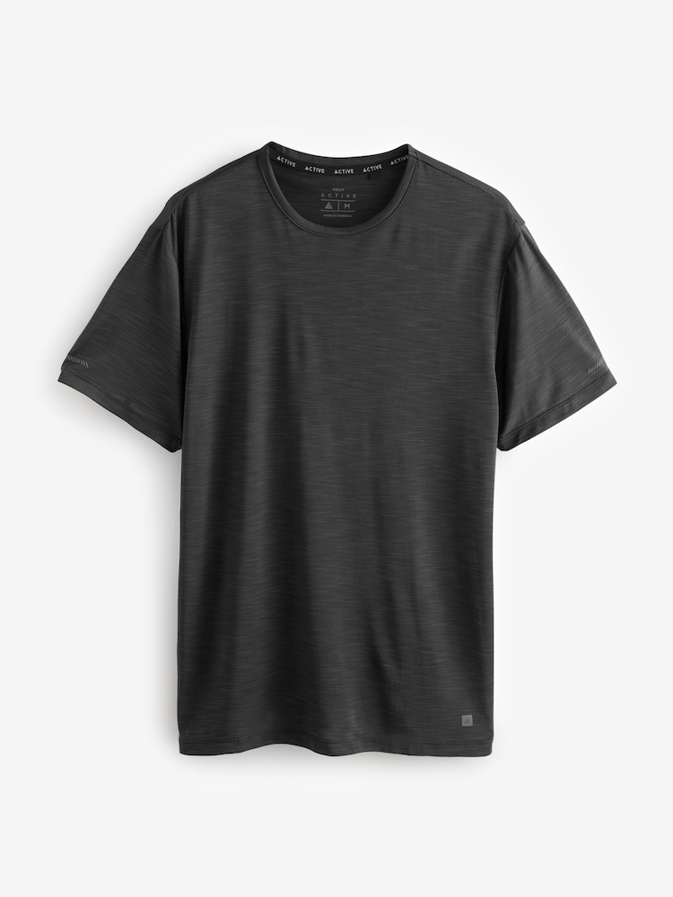 Vert kaki/Gris ardoise/Noir - Active Gym Training T-Shirt - Image 13 of 15