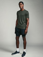 Vert kaki/Gris ardoise/Noir - Active Gym Training T-Shirt - Image 5 de 15