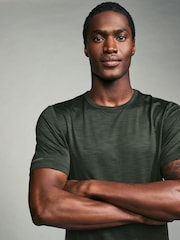 Vert kaki/Gris ardoise/Noir - Active Gym Training T-Shirt - Image 7 de 15