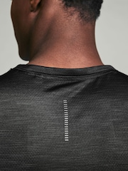 Black/Blue/Ice Grey Active Gym Training T-Shirt - Image 12 of 15
