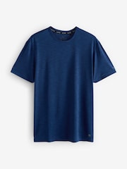 Black/Blue/Ice Grey Active Gym Training T-Shirt - Image 3 of 15