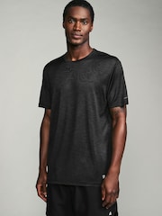 Black/Blue/Ice Grey Active Gym Training T-Shirt - Image 5 of 15