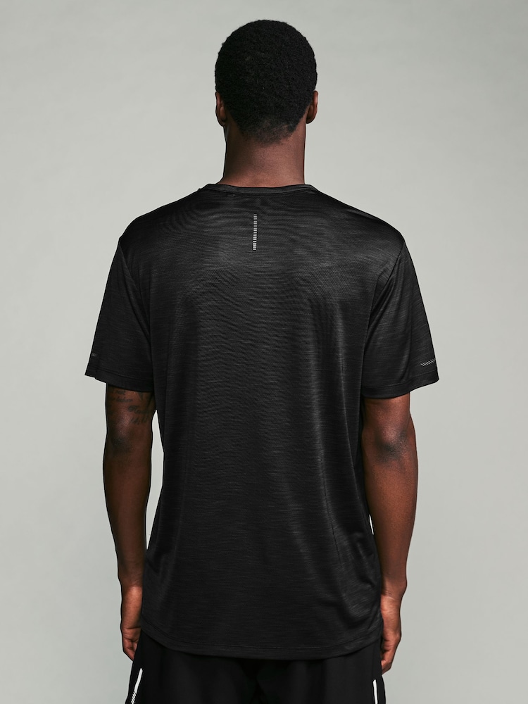 Black/Blue/Ice Grey Active Gym Training T-Shirt - Image 6 of 15