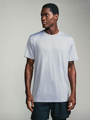 Black/Blue/Ice Grey Active Gym Training T-Shirt - Image 8 of 15