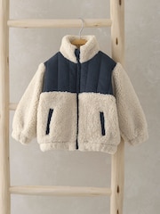 Mamas & Papas Borg Jacket - Image 1 de 3