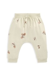 Mamas & Papas Cream Acorn Print Joggers - Image 1 of 1