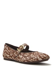 FitFlop Delicato Leather Pony Hair Mary Janes - Image 7 de 8