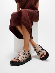 FitFlop Cream Gen-FF Snake Fisherman Sandals - Image 1 of 7