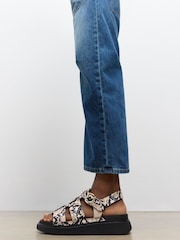 FitFlop Cream Gen-FF Snake Fisherman Sandals - Image 3 of 7