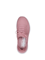 Skechers Pink Wide Fit Slipins Ultra Flex 3.0 Brilliant Path Trainers - Image 4 of 5
