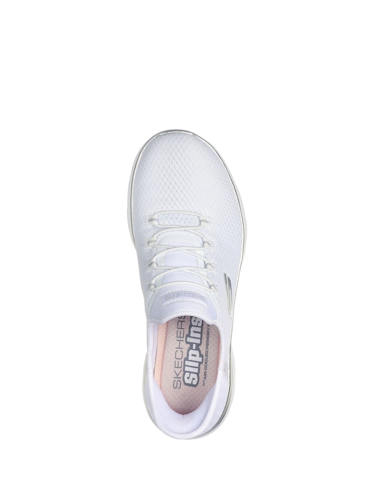Wit - Skechers - Summits Diamond Dream - Instappers met wijde pasvorm - Image 4 of 5