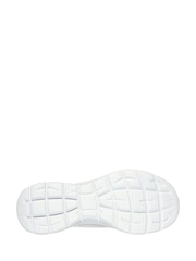 Skechers White Wide Fit Slip-ins Summits Diamond Dream Trainers - Image 5 of 5