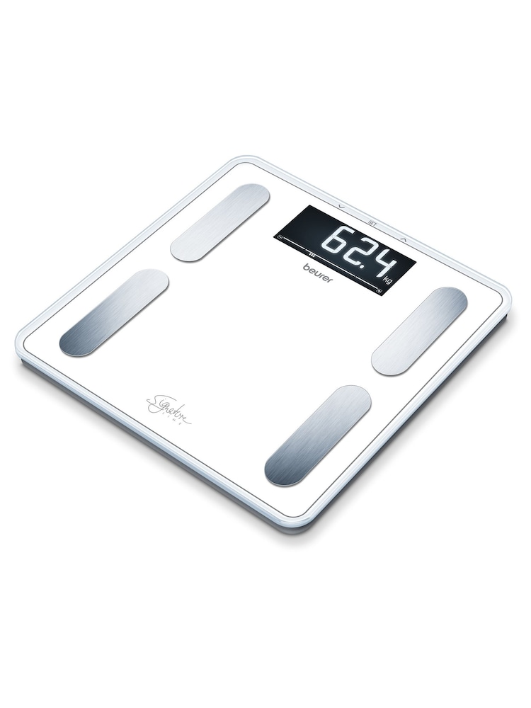 Beurer White Signature Line Body Analysis Bathroom Scale BF400 - Image 1 of 5