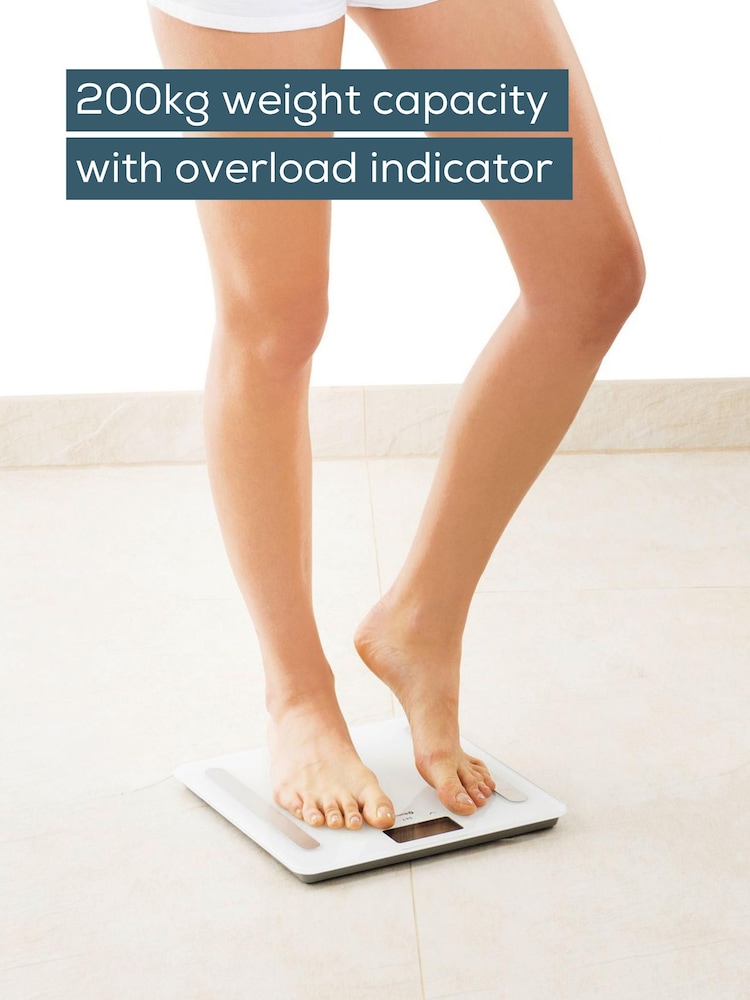 Beurer White Signature Line Body Analysis Bathroom Scale BF400 - Image 5 of 5