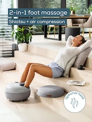 Beurer Grey Shiatsu and Air Compression Foot Massager FW120 - Image 2 of 5