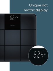 Beurer Black Digital Bathroom Scale GS235 - Image 2 of 4