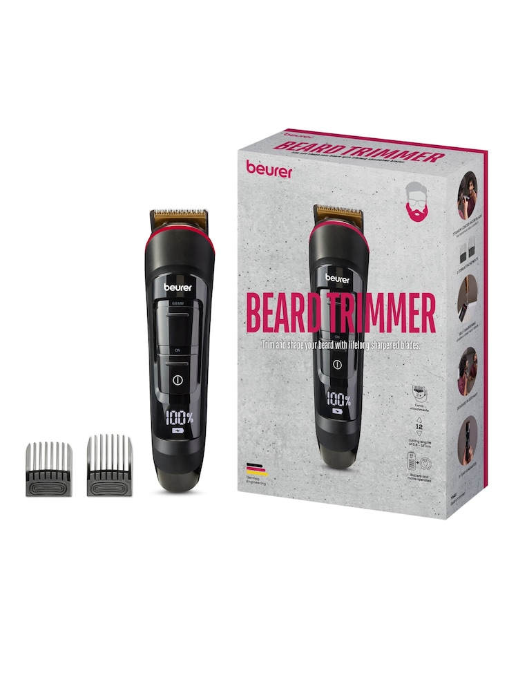Beurer Black MenCare Beard Trimmer - Image 2 of 5