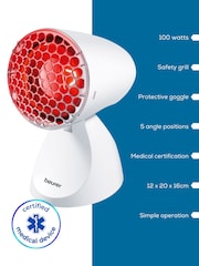 Beurer White Infrared Heat Lamp IL11 - Image 6 of 6