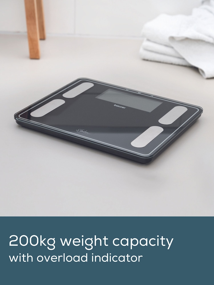 Beurer Black Signature Line Body Analysis Bathroom Scale BF400 - Image 5 of 5