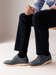 Navy Blue Sports Wedges Shoes - Image 2 of 6