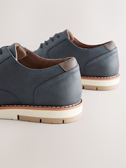 Navy Blue Sports Wedges Shoes - Image 5 of 6