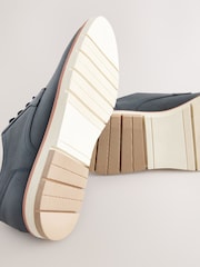 Navy Blue Sports Wedges Shoes - Image 6 of 6
