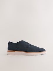 Navy Sports Wedge Shoes - Image 2 of 5