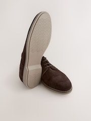 Brown Smart Casual Derby Shoes - Image 6 of 6