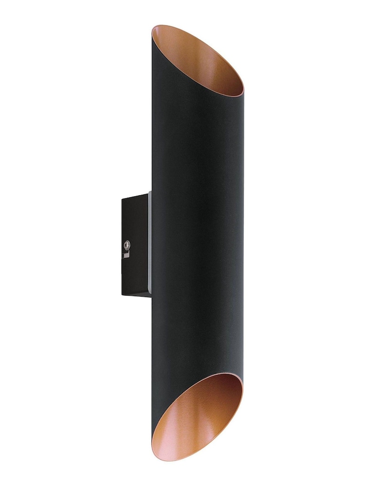 Eglo Black/Copper Agolada Outdoor Wall Light - Image 2 of 3