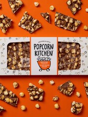 Popcorn Kitchen Giant Belgian Chocolate Salted Caramel Popcorn Bar - Image 2 of 3