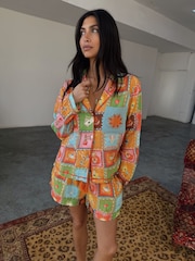 Never Fully Dressed Multi 100% Cotton Pyjamas Shorts Set - Image 1 of 8