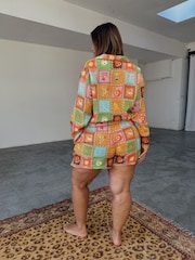 Never Fully Dressed Multi 100% Cotton Pyjamas Shorts Set - Image 2 of 8