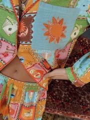 Never Fully Dressed Multi 100% Cotton Pyjamas Shorts Set - Image 5 of 8